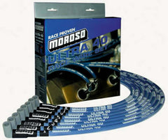 Moroso 73804 Ultra 40 Black Universal Wire Set (Unsleeved-HEMI/BAE-AJPE/8.5 Insulators)