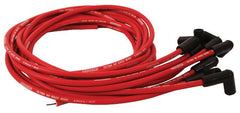 Moroso 73810 Ultra 40 Red Universal Wire Set (Unsleeved, 90? Boots)