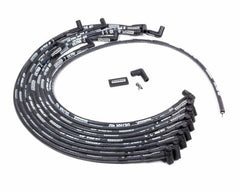Moroso 73843 Ultra 40 Black Custom Wire Set (Sleeved, BBC, Jesel Front Drive, 90? Boots)