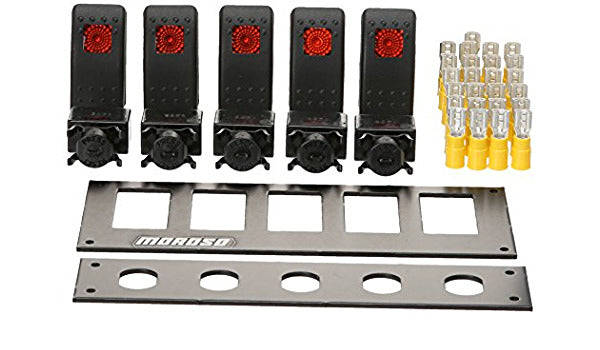 Moroso 74183 Switch Panel, Rocker