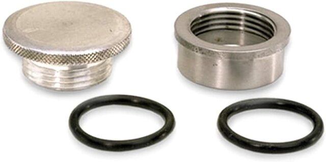 Moroso 85280 Filler Cap Kit, Steel
