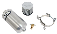 Moroso 85456 Aluminum Remote Breather Tank (6 AN Male)