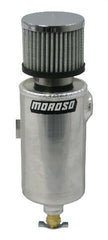 Moroso 85462 Aluminum Remote Breather Tank (3/8 NPT Roll Bar Mount)