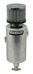 Moroso 85463 Aluminum Remote Breather Tank (1/2 NPT Roll Bar Mount)
