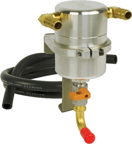 Moroso 85482 Large Body Air-Oil Separator Kit Jeep (06-10 Jeep STR8)