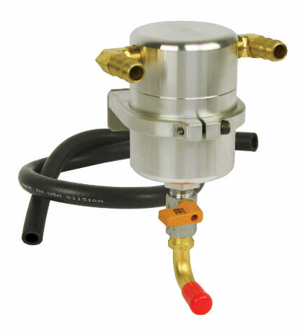 Moroso 85483 Large Body Air-Oil Separator Kit (208-15 Mitsubishi Evo 10)