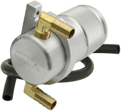 Moroso 85496 Small Body Air-Oil Separator Kit (Universal, Clear Bottom)