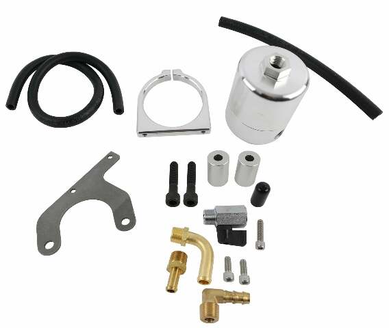 Moroso 85516 Large Body Air-Oil Separator (97-04 Chevy Corvette)