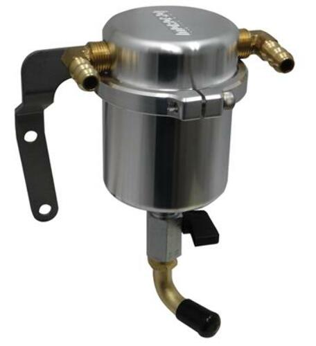 Moroso 85524 Large Body Air-Oil Separator (14+ Chevy Corvette C7, Non Z06)