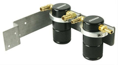 Moroso 85610 Twin Small Body Air-Oil Separator (08-14 Subaru WRX Top Mount Intercooler)