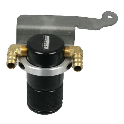Moroso 85629 Black Small Body Air-Oil Separator (11-14 Ford Mustang)