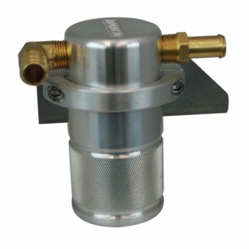 Moroso 85674 Small Body Air-Oil Separator (10-14 Volkswagen Golf/Jetta 2.0 T)