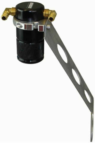 Moroso 85679 Black Small Body Air-Oil Separator (Chevy 05-13 Corvette/06-13 Z06)