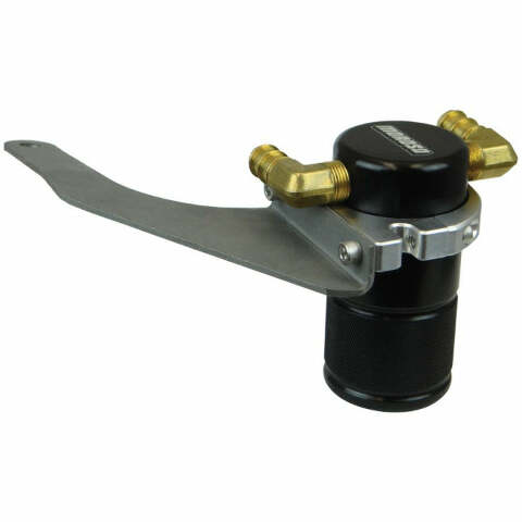 Moroso 85685 Black Small Body Air-Oil Separator (15-Up Ford Mustang EcoBoost)