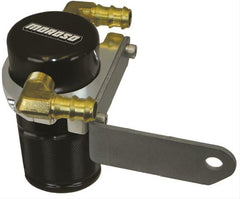 Moroso 85697 Black Small Body Air-Oil Separator (15+ Dodge Challenger Shaker Hood 5.7/6.4)