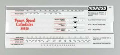 Moroso 89650 Power-Speed Calculator