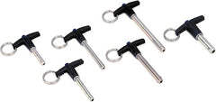 Moroso 90400 Heavy Duty Quick Release Pin (5/16dia., 1L, 14,400 lb Double Shear Load, 2pk)