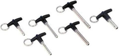 Moroso 90410 Heavy Duty Quick Release Pin (3/8dia., 1L, 20,600 lb Double Shear Load, 2pk)