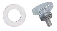 Moroso 97001 Drain Plug, Oil Pan, Clear Zinc