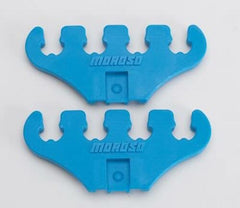 Moroso 97832 Direct Replacement Four-Hole Wire Loom (7-9mm, Blue)