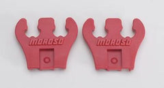 Moroso 97833 Direct Replacement Two-Hole Wire Loom (7-9mm, Red)