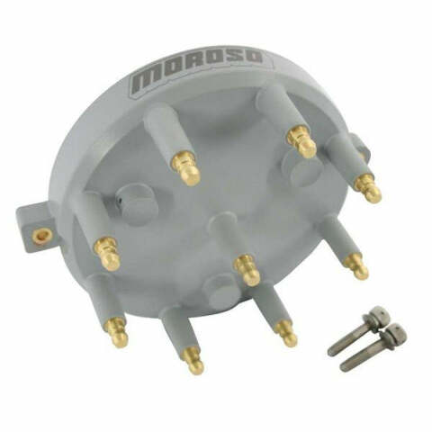 Moroso 97856 Bolt-In Replacement Distributor Cap without Retainer (HEI Chevrolet V8 Engines)