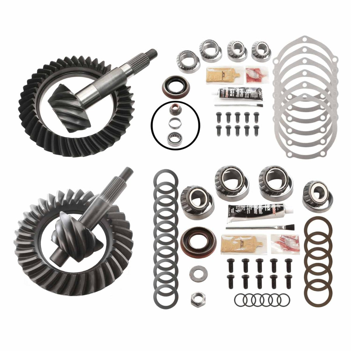 Motive Gear MGK-301 4.56 Ratio Differential Ring and Pinon 8.5 Front, 9 Rear (10 Front Dropout Rear)