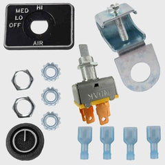 Maradyne MM-A1090002 Stoker 9 inch Heater with (2) 3 inch hose vents and switch kit, 26,000 BTU/hr.