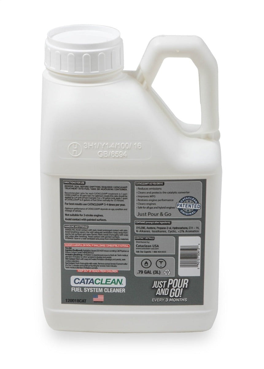 CataClean 120018CAT CATACLEAN- GAS 3L FUEL/EXHAUST SYSTEM