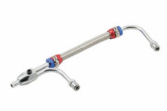 Mr. Gasket 1556G FUEL LINE,ADJ HOLLEY W/GAUGE