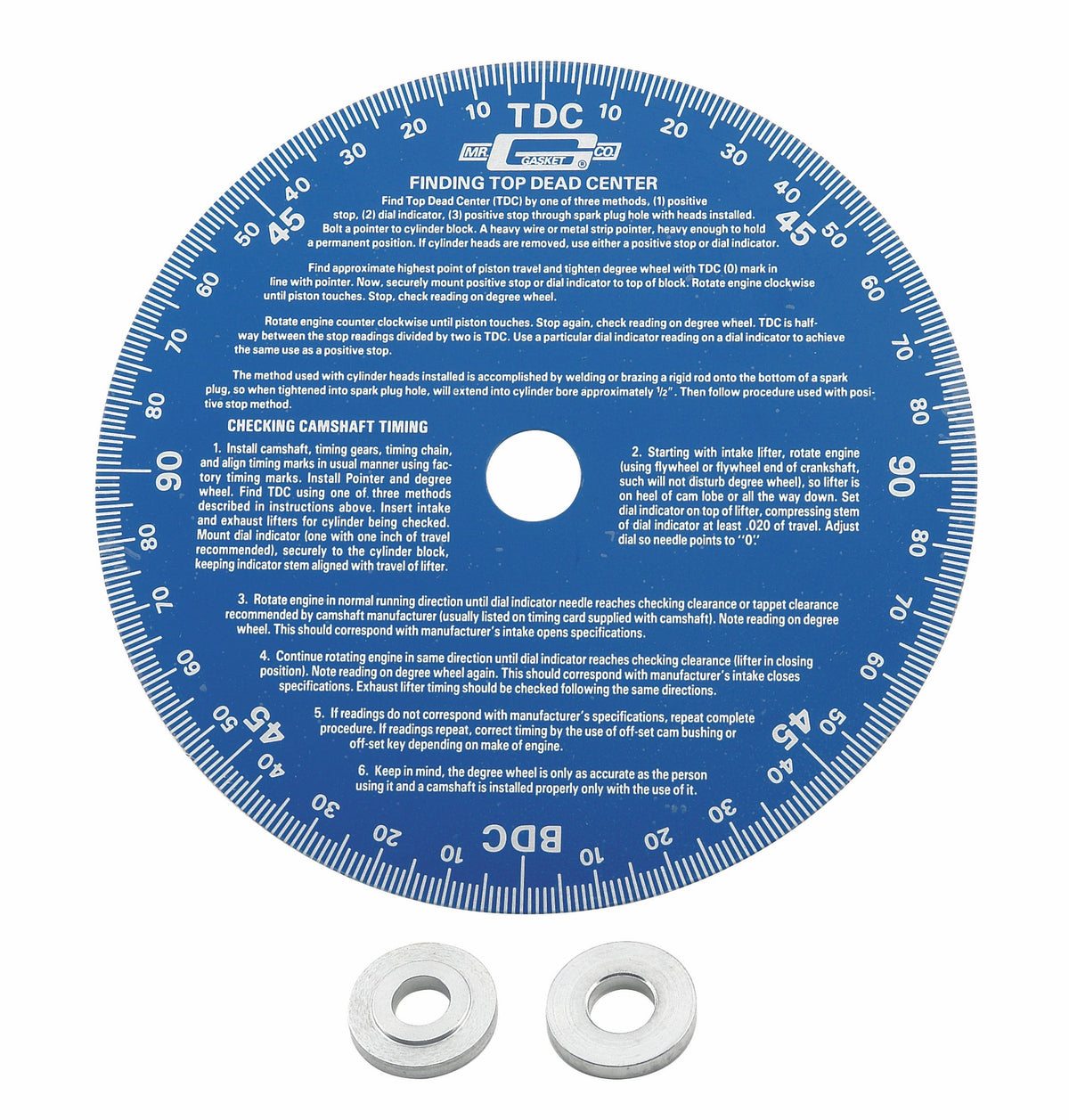 Mr. Gasket 1570 UNIVERSAL CAM DEGREE WHEEL