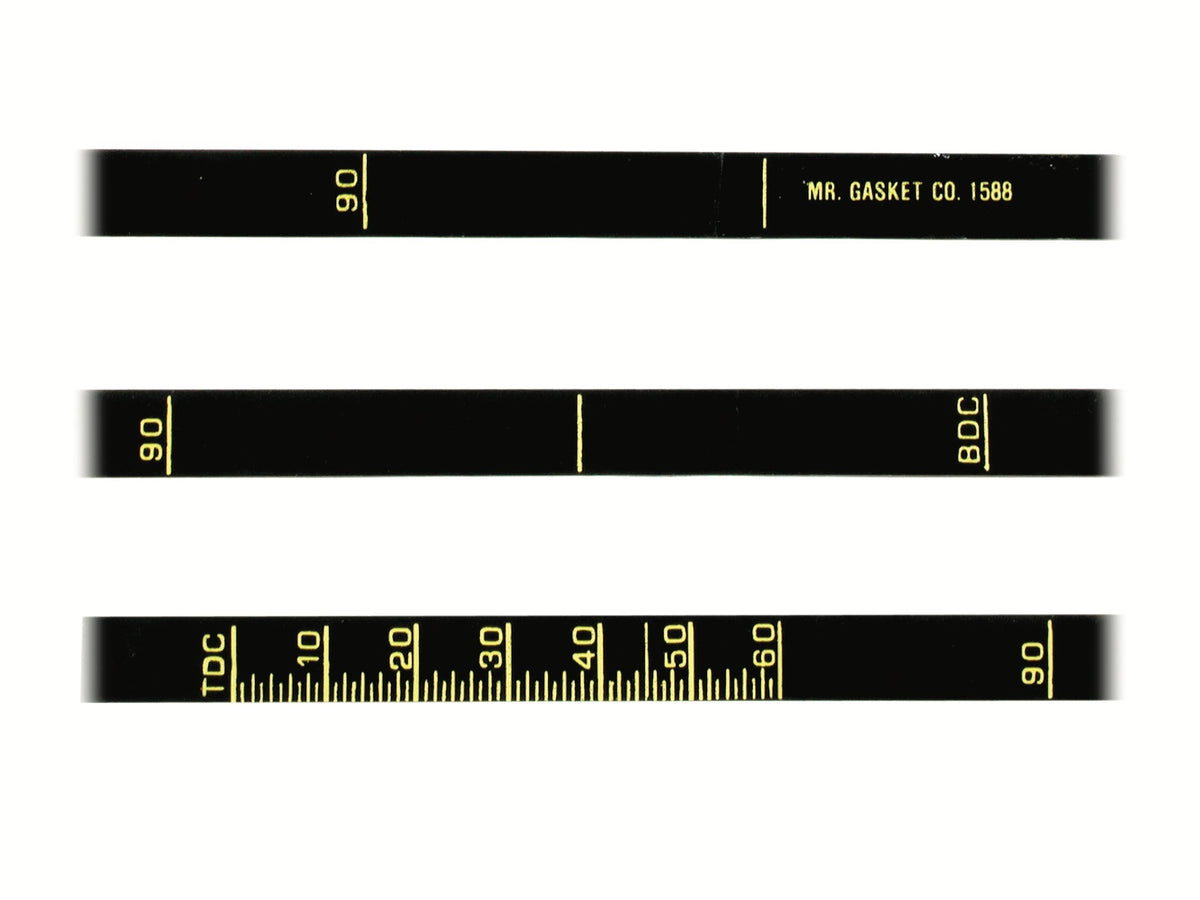 Mr. Gasket 1588 TIMING TAPE SB CHEVY 6-3/4