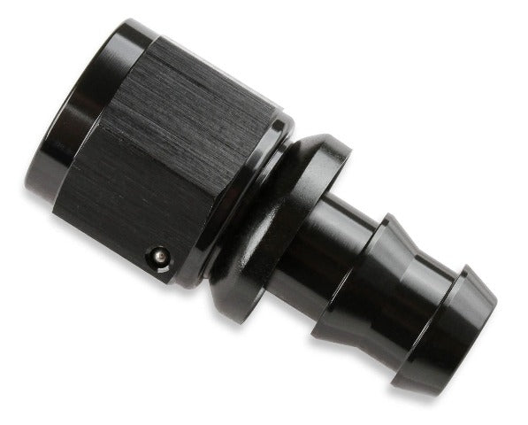 Mr. Gasket 200108-BL -8 ST HOSE END PUSH-ON BLACK