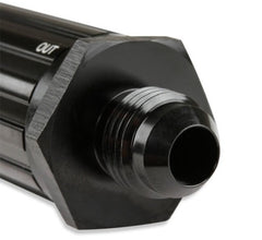 Mr. Gasket 2006-BL FUEL FILTER -6 AN BLACK 30 MICRON