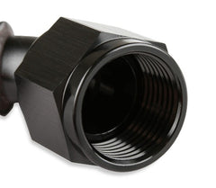 Mr. Gasket 204512-BL -12 45 DEG HOSE END PUSH-ON BLACK