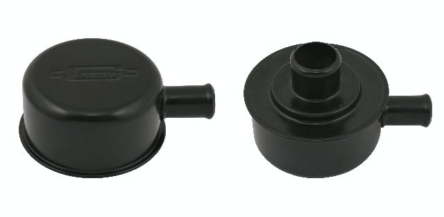 Mr. Gasket 2054BP BREATHER PCV FITTING FLAT BLK