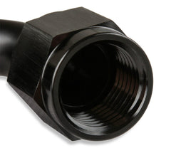 Mr. Gasket 209008-BL -8 90 DEG HOSE END PUSH-ON BLACK