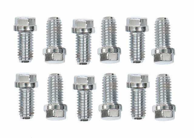 Mr. Gasket 2210G HEADER BLT S/S,3/8-16X3/412PC