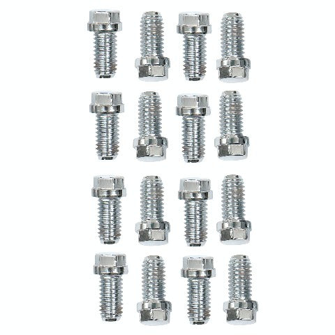 Mr. Gasket 2211G HEADER BLT S/S,3/8-16X3/4 16PC