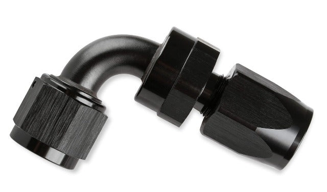 Mr. Gasket 229012-BL 90 DEG SWIVEL HOSE END -12 BLACK