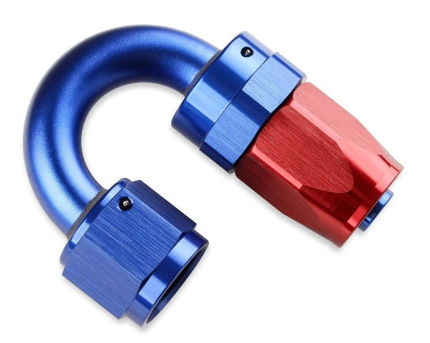 Mr. Gasket 231812 180 DEG HOSE END -12 RED/BLUE
