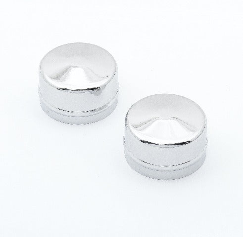 Mr. Gasket 2486 CHROME DUST CAPS 2.18 DIA