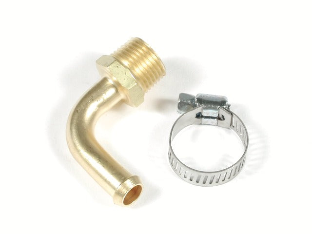 Mr. Gasket 2966 FUEL FITING 90DEG.3/8NP,3/8HSE