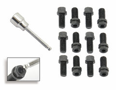 Mr. Gasket 3420G HEADER BOLT SET HEX/SCKT HD