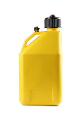 Mr. Gasket 36951G UTILITY JUG 5 GAL YELLOW W/HOSE SQUARE