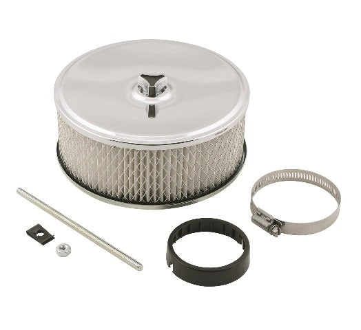 Mr. Gasket 4350MRG AIR CLNR, 6-1/2DI 2 5/8NK HI RS
