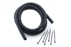 Mr. Gasket 4510 WIRE COVER KIT 6L X 1/2 BLCK