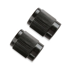 Mr. Gasket 481806-BL TUBE NUT -6 BLACK (2) PIECES