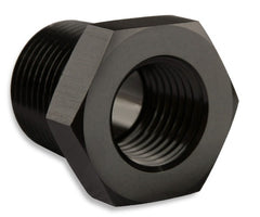 Mr. Gasket  1/4 inch MALE x 1/8 inch Female NPT Bushing Black 491201-BL