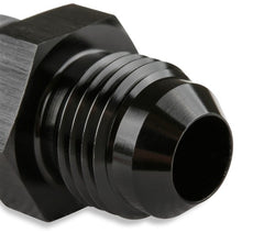 Mr. Gasket 491951 CARB ADAPTER -6 TO 9/16-24 HOLLEY BLACK